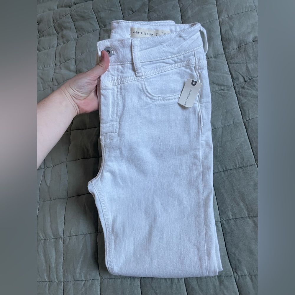 Anthropologie (Pilcro) high rise jeans